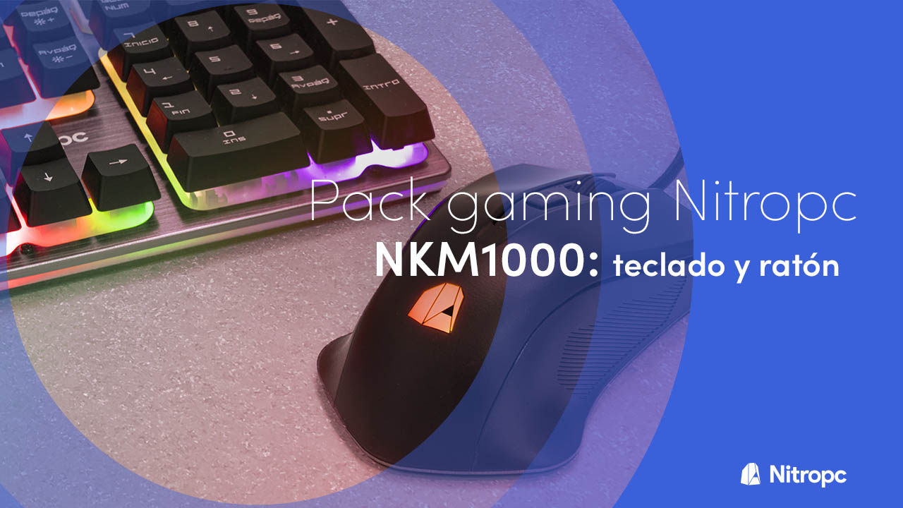 NKM1000 teclaod y raton pack