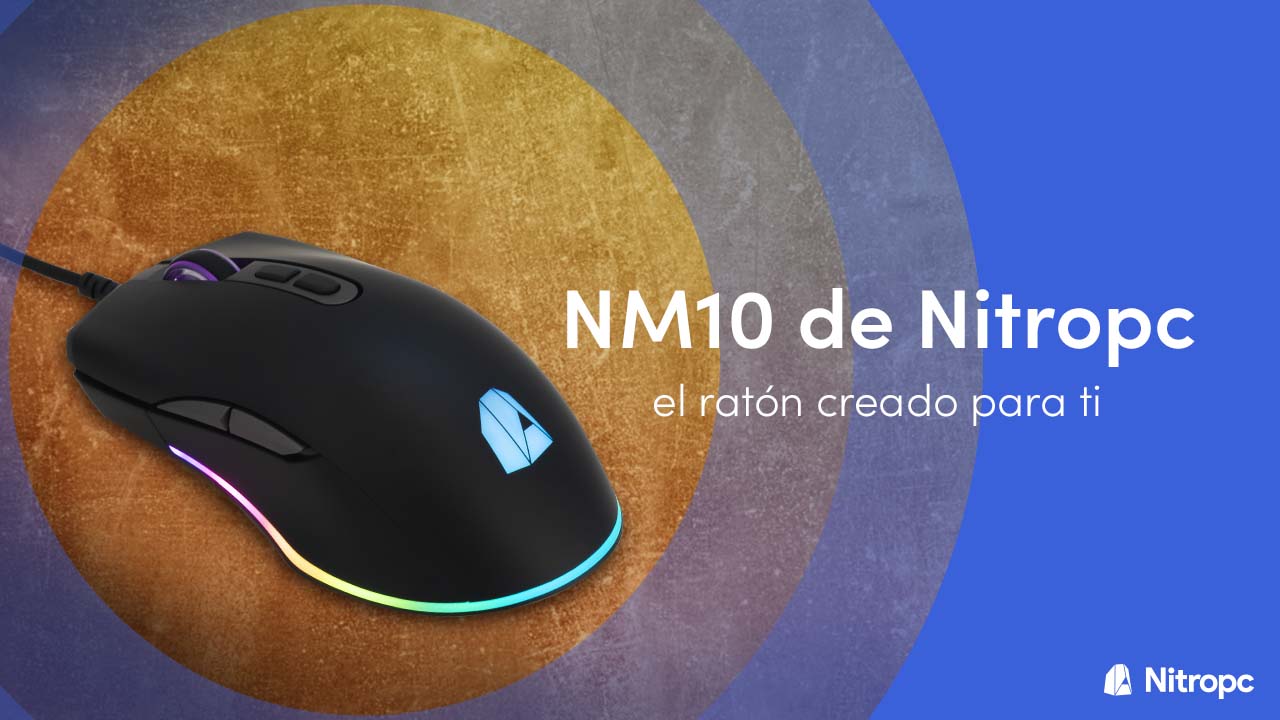 NM10 de Nitropc: el ratón creado para ti.