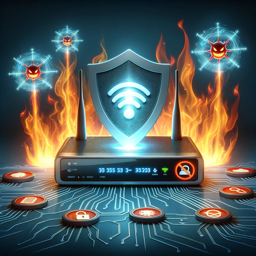 Firewall protegiendo PC. Cambia Así la Contraseña del Router.