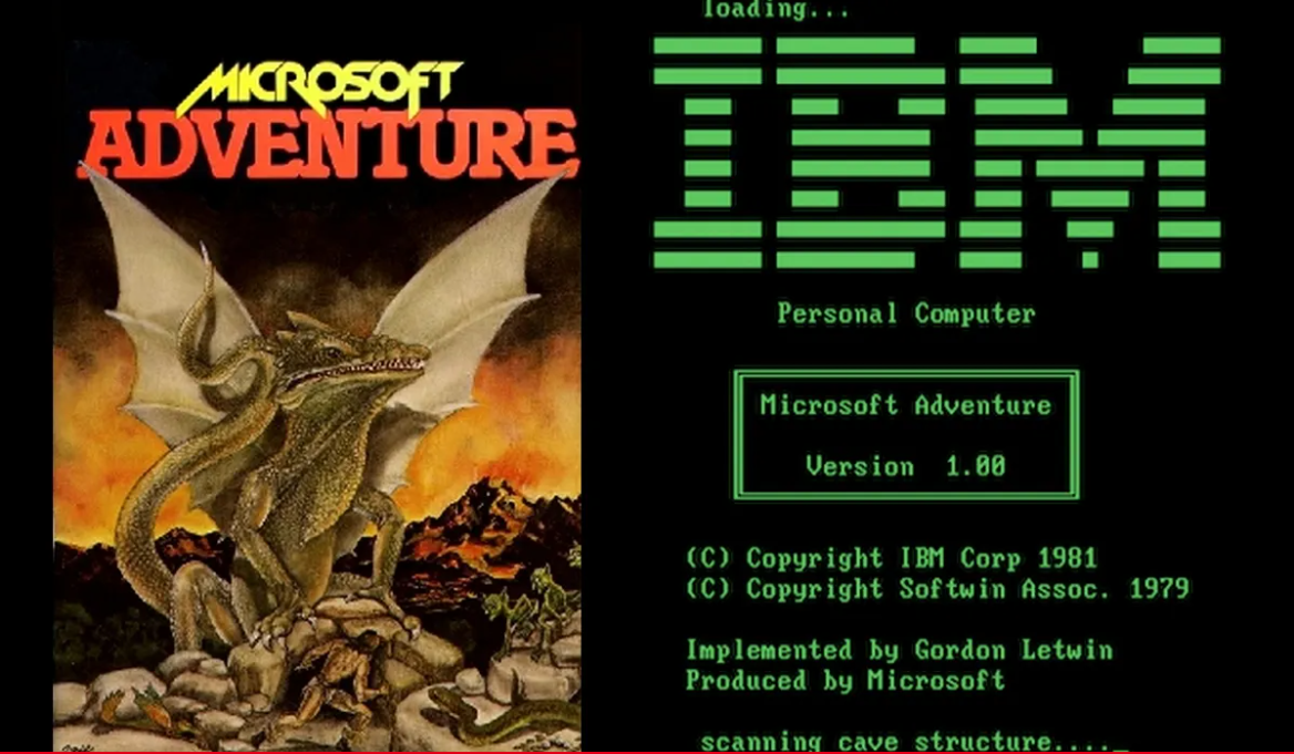 Juego Microsoft Adventure 1981 PC Gaming