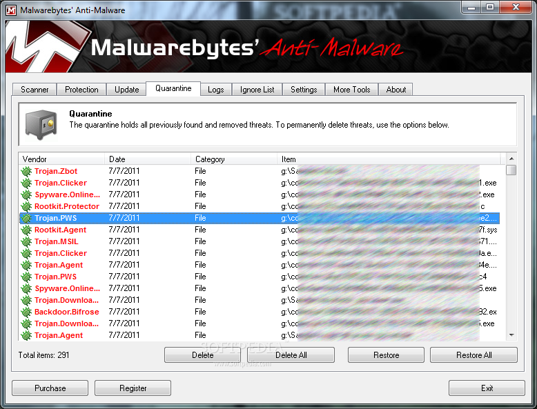 Malware Bytes para eliminar virus y malwares
