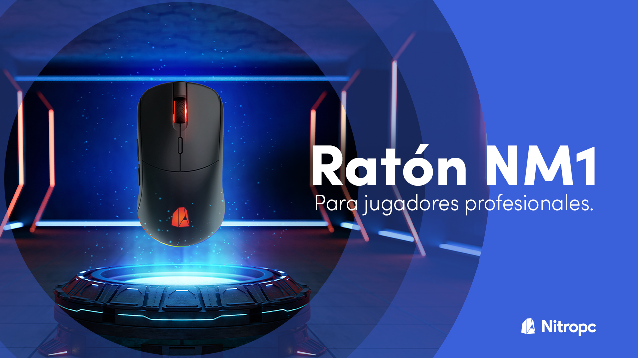 NM1 Pro de Nitropc: el ratón de los jugadores profesionales.