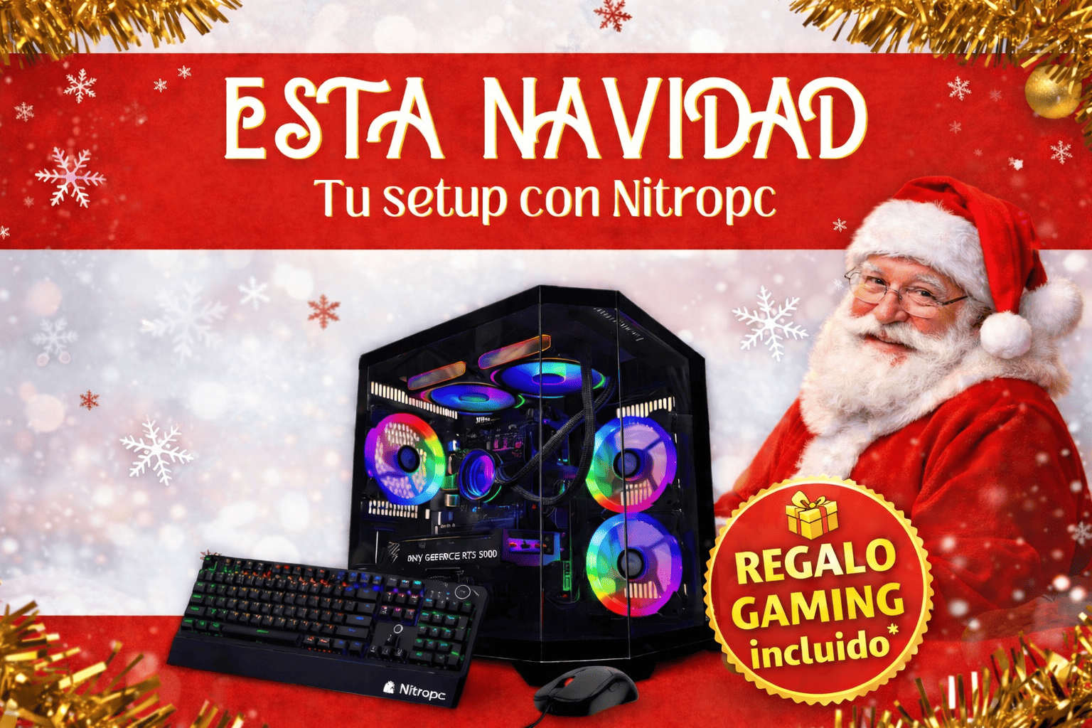 Pc gaming en oferta esta Navidad