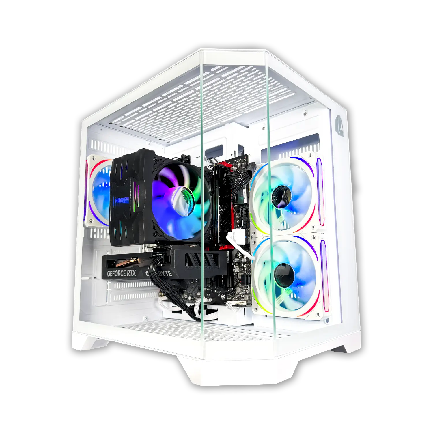 Chasis Avanzado Nitropc 2025 disipador grande