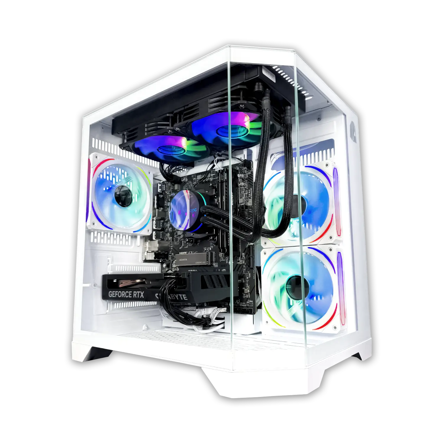 Chasis Nitropc Avanzado 2025 refrigeración líquida