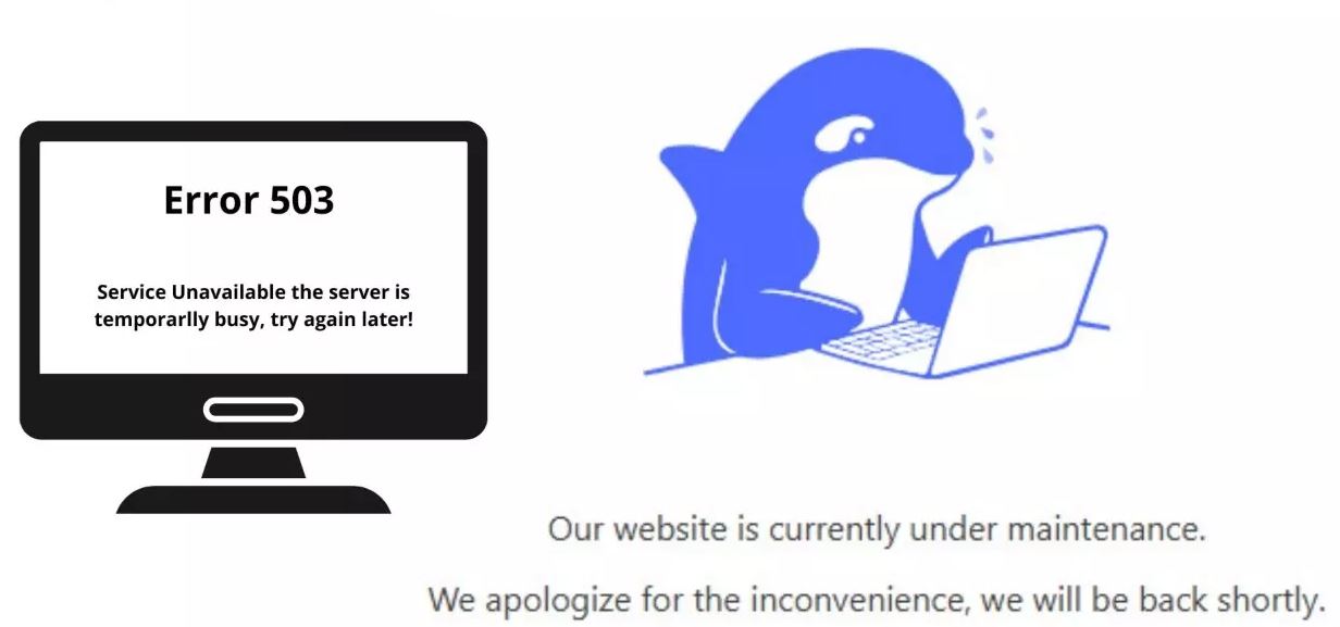 Error 503 service unavailable