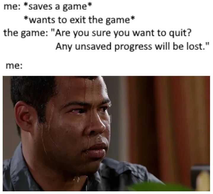 Guardar partida meme
