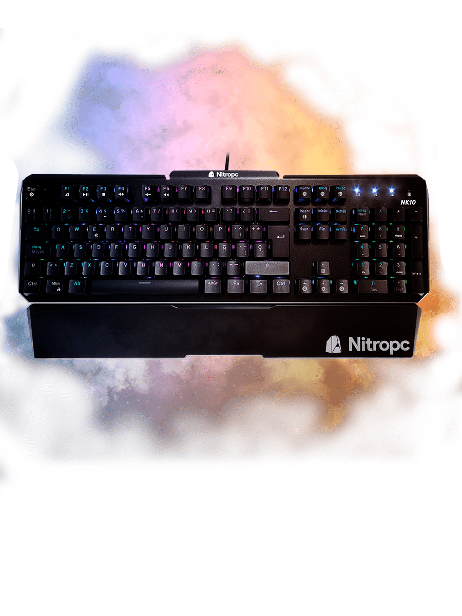 Teclado óptico-mecánico NK10 Nitropc Teclado óptico-mecánico NK10 Nitropc