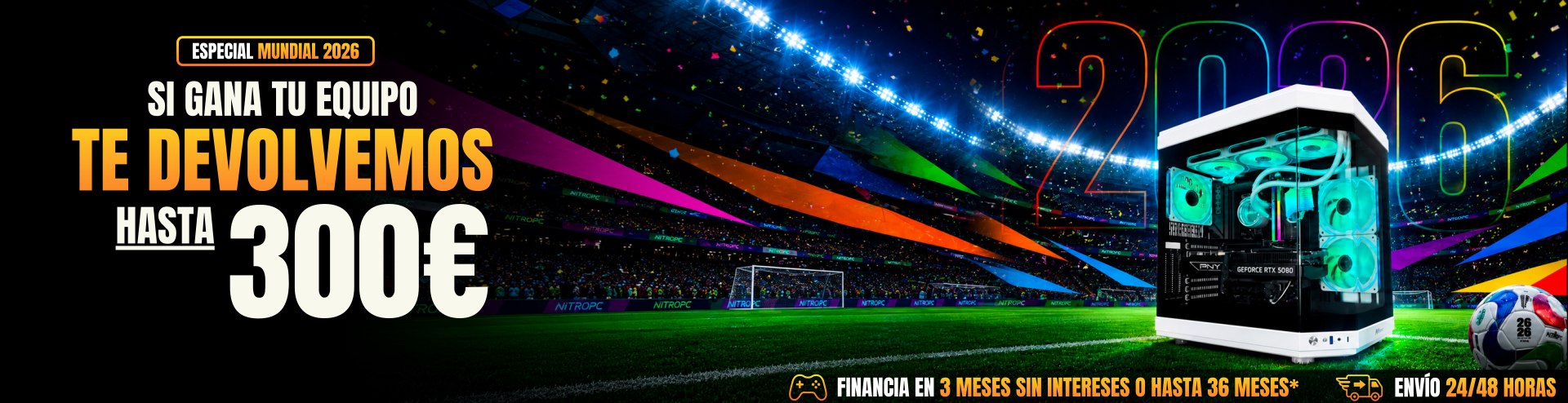 Mundial 2026 · Si gana tu equipo te devolvemos hasta 300 €