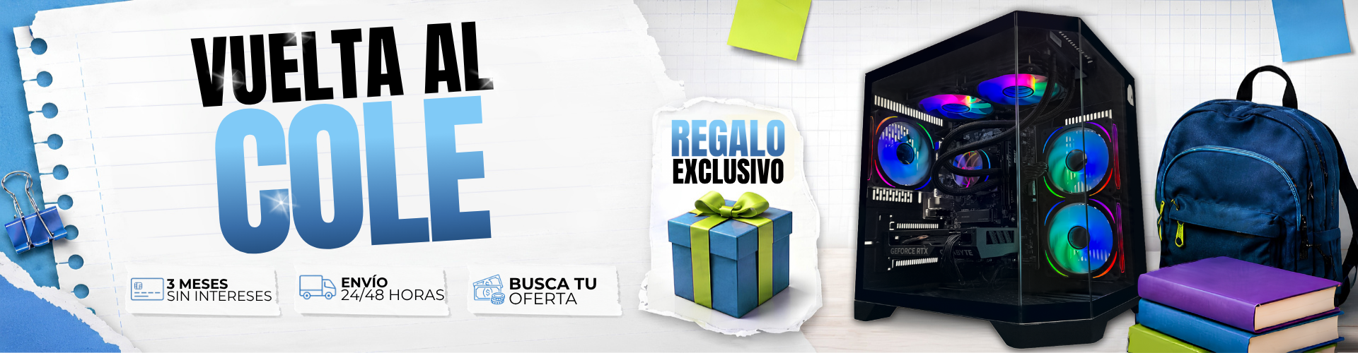 Prepárate para Volver · Regalo exclusivo incluido en todos los pedidos